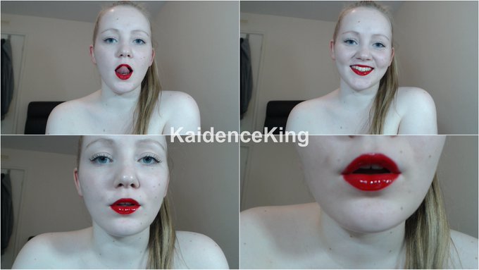 Made my first #LipstickFetish video in ages last night, can't wait to release it next week! #RedLipstick<a href="/tag/lipstickfetish"class="tags">#LipstickFetish</a><a href="/tag/smile"class="tags"><span>#smile</span></a><a href="/tag/redlipstick"class="tags"><span>#redlipstick</span></a>