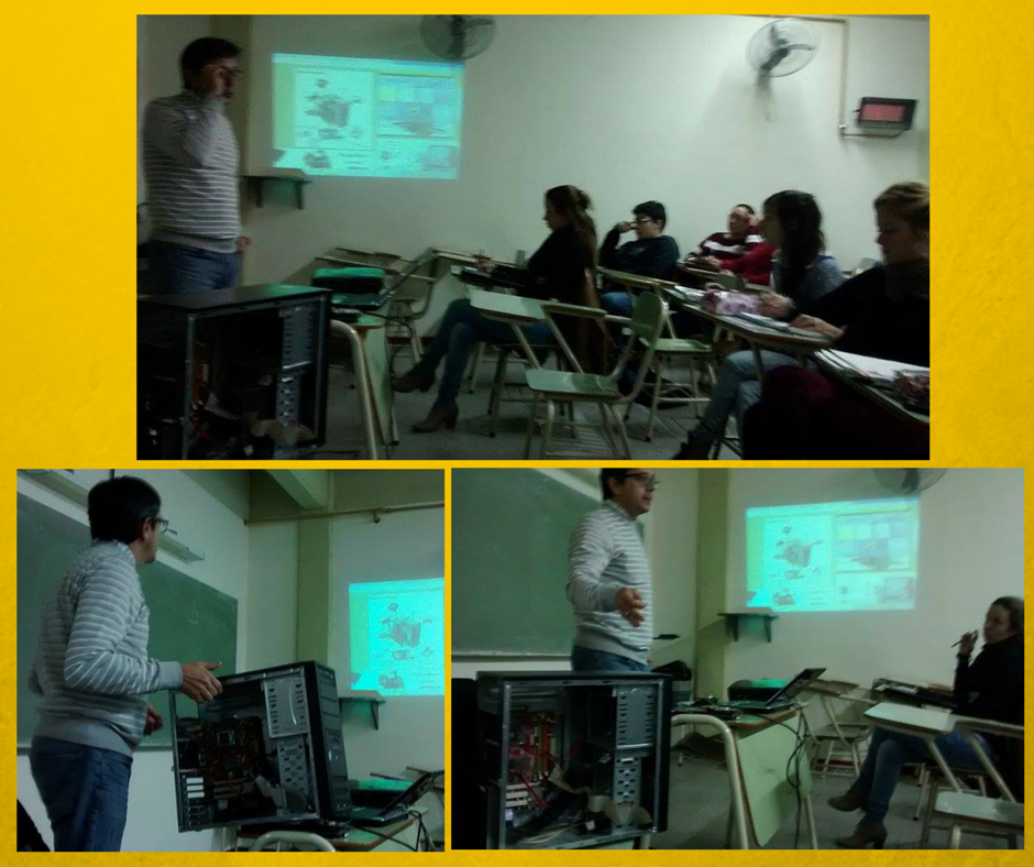 utninformatica1's tweet photo. Analizamos la PC por dentro #utnri http://t.co/x41oZnhd6w