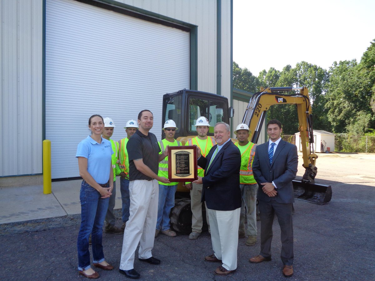 We've been awarded BB&amp;T's prestigious #LighthouseBeamSafetyAward for excellence in safety program management! @askBBT