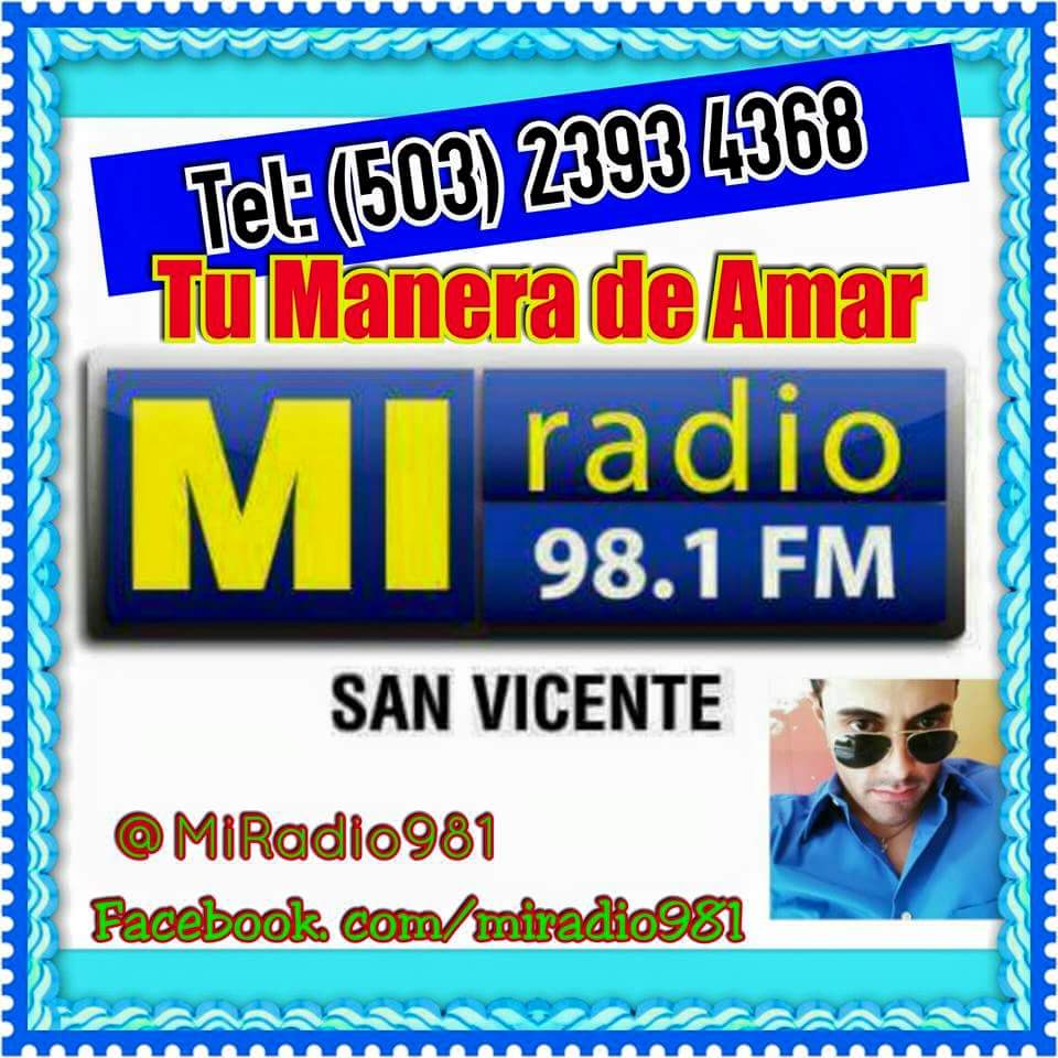 cesarcortezuni's tweet photo. #TuManeradeAmar suena a través de @MiRadio981 SOLICITALA YA al (503) 2393-4368 @krissorantes981 @Luzmaria981 http://t.co/VCeIACkeU0