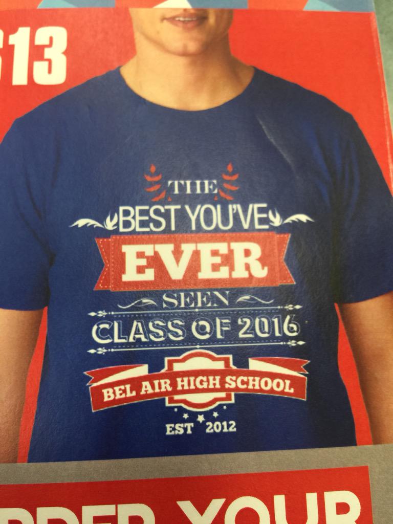 BelAirGoCenter's tweet photo. Hey seniors! If you want your senior shirt to wear at senior sunrise, stop by the cafeteria by 3 today! @belairargus http://t.co/FmnT7JjQ5D
