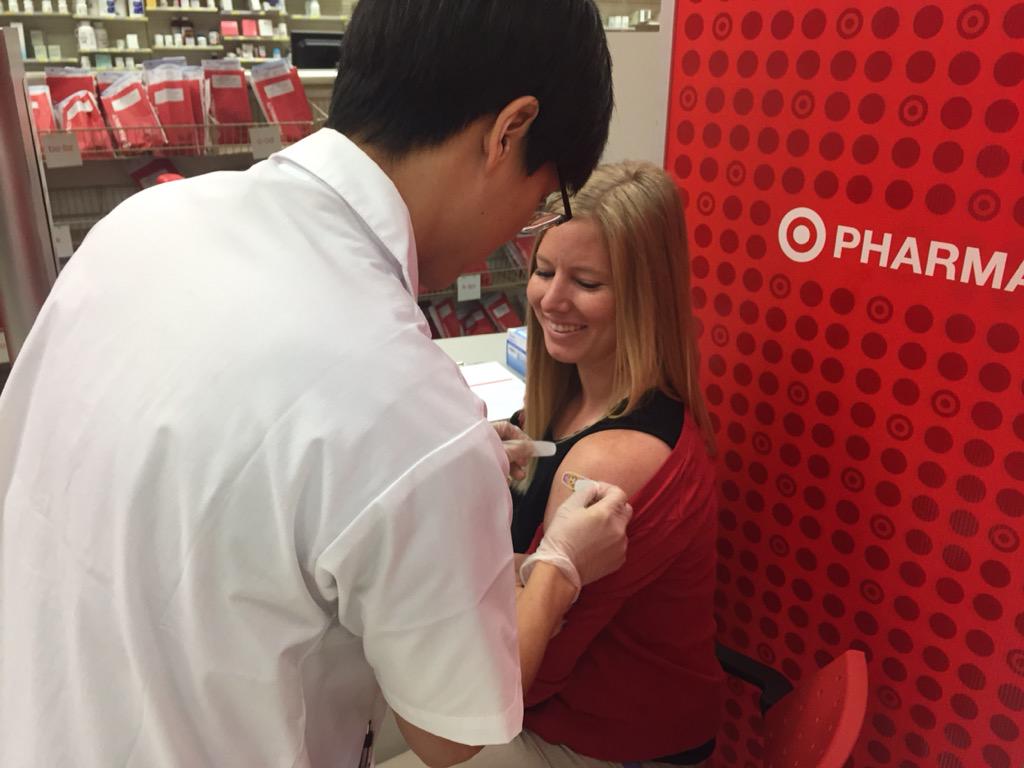 chris_pelton's tweet photo. What flu season? Not at #T1765...we're rocking the shots! #g391vacciNATION @ConnieDroge @RichardKirbyTGT http://t.co/c0V6HmzDii
