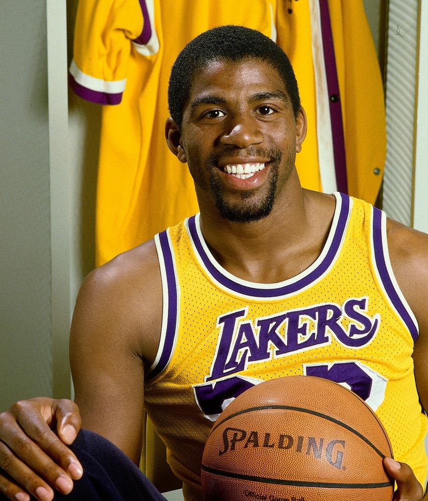 Happy Birthday to my all-time favorite basketball player, Earvin \Magic\ Johnson. The greatest Laker turns 56 today. 