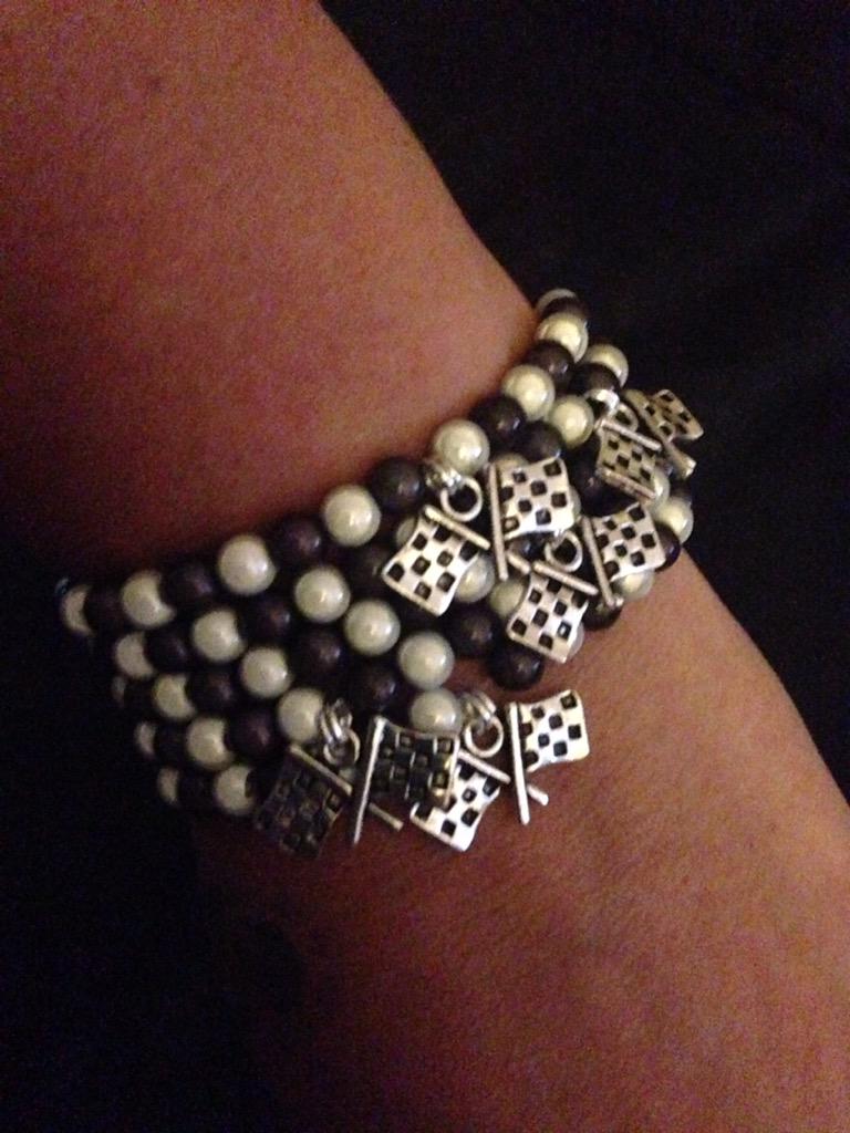 StephJS's tweet photo. Pics with &amp; without flash!! Motorsport cats eye bracelets...£5 each plus p&amp;p! Stack em high!! #monkeymassive #BTCC http://t.co/rFCfLZXoCS