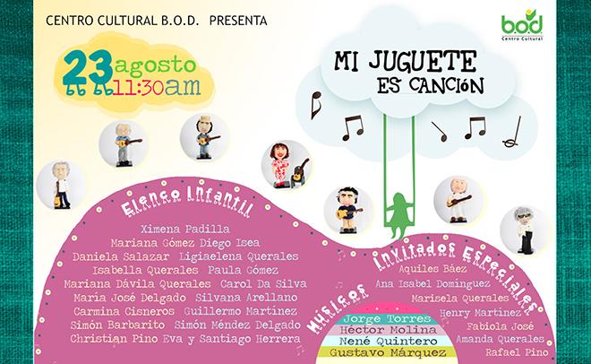 La inocencia y la sonoridad venezolana se apoderan de “Mi juguete es canción” | 23 Agosto | bit.ly/1DSmeLr