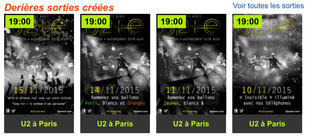 U2AllTogether's tweet photo. Venez sélectionner vos dates de concerts à Paris Bercy  sur le site @Speexit ! :) @u2 #u2surprises @BercyOfficiel http://t.co/IpdPNLkXgZ