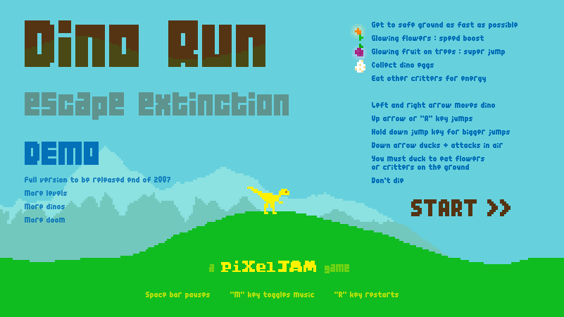 Dino Run: Escape Extinction