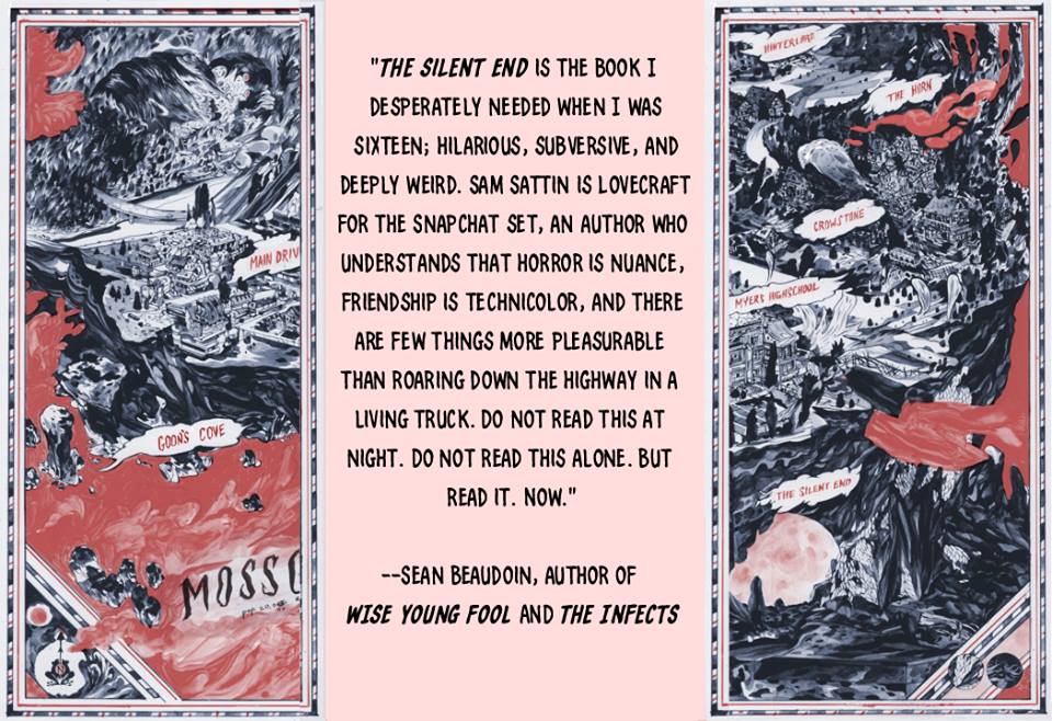 Angelic Knight Press (@ak_press) on Twitter photo "DO NOT read this at night. DO NOT read this alone. But read it. Now."
THE SILENT END by <a href="/SamuelSattin/">Samuel Sattin</a> "DO NOT read this at night. DO NOT read this alone. But read it. Now."
THE SILENT END by <a href="/SamuelSattin/">Samuel Sattin</a>