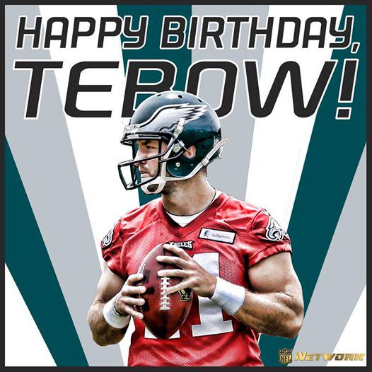 Happy birthday, Tim Tebow!...  