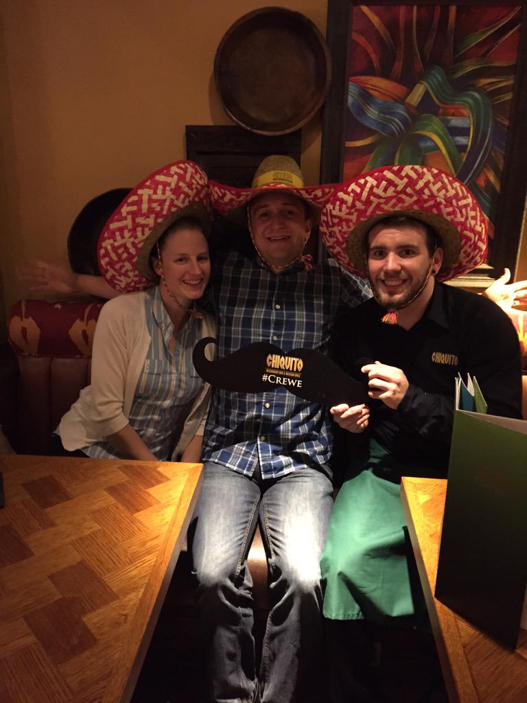 Andy_Hulse's tweet photo. @TheChiquito @robbins_shell #mexeter #crewecrew awesome food http://t.co/3bJRDAH9FA
