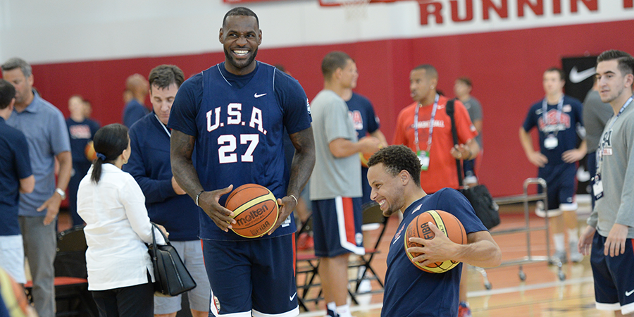 warriors's tweet photo. Think it's safe to say the Dubs had a fun time at #USABMNT minicamp. #USABMNT http://t.co/8nPvYhDO21