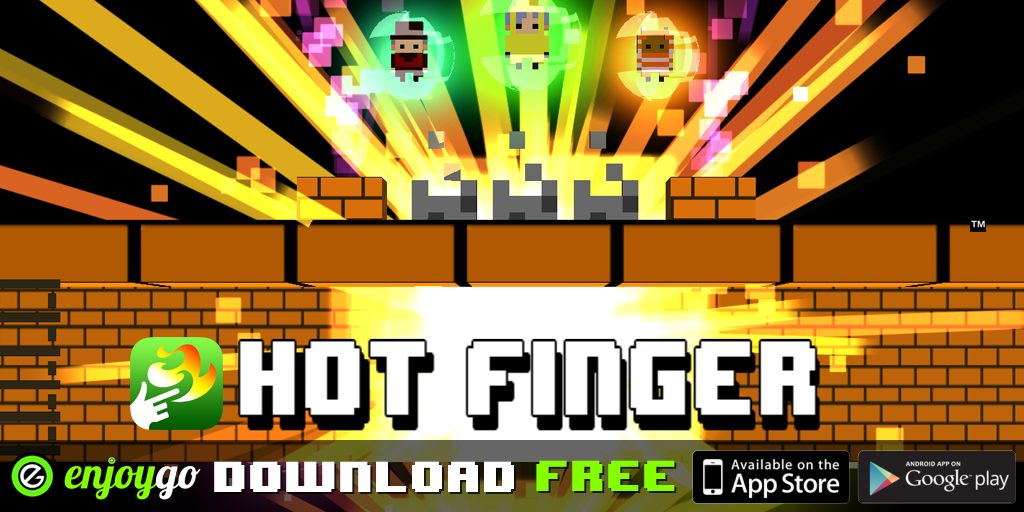 EnjoyGoInc's tweet photo. So hot!! #hotfinger 
Available on
iOS https://t.co/lQrUbqpIvo 
Android https://t.co/vxbtuVLeFF  #enjoygo #retro #game http://t.co/HcspeP8GEJ