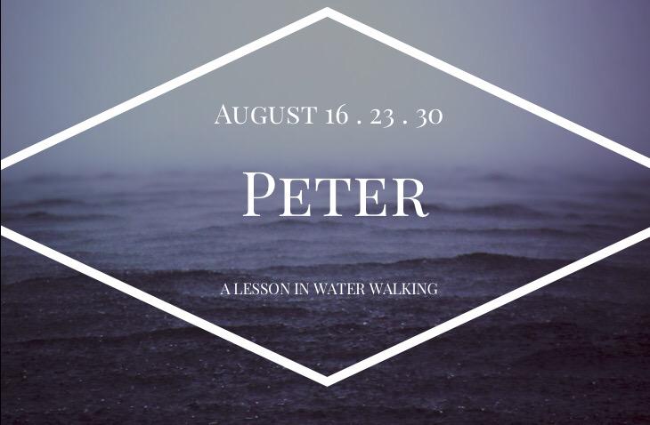 JCTDowntown's tweet photo. Joins us as we pause our journey through Luke to explore what it looks like to walk on water toward Jesus. http://t.co/fX9EQbHGhm