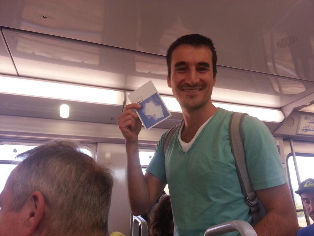 Samuel Huron (@cybunk) on Twitter photo Arrived <a href="/Paris/">Paris</a> airport. In the RER a founder advertise his startup. +1 ecosystem regaind.io <a href="/fano/">Stéphane Distinguin</a> <a href="/babgi/">Gilles Babinet</a> Arrived <a href="/Paris/">Paris</a> airport. In the RER a founder advertise his startup. +1 ecosystem regaind.io <a href="/fano/">Stéphane Distinguin</a> <a href="/babgi/">Gilles Babinet</a>