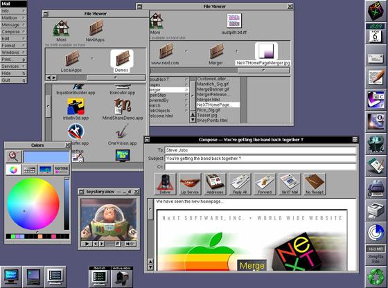 rpernett's tweet image. The borderless look of #Windows10 reminds me of #openstep. What&apos;s old is new again.