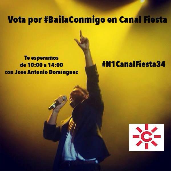 dianaserrano_g's tweet photo. Ya he votado por él! #N1CanalFiesta34 para @JesusGilesMusic y #BailaConmigo http://t.co/nbJ6IoIQBi