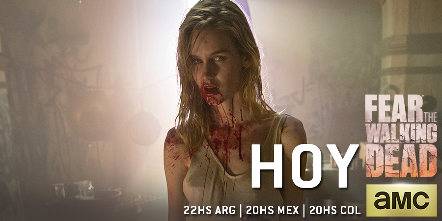 amctv_la's tweet photo. La gente los llamará “los infectados” ¿Estás listo para conocerlos? #FearTWD ¡HOY gran inicio por AMC Latinoamérica! http://t.co/w1ymaxpOcv