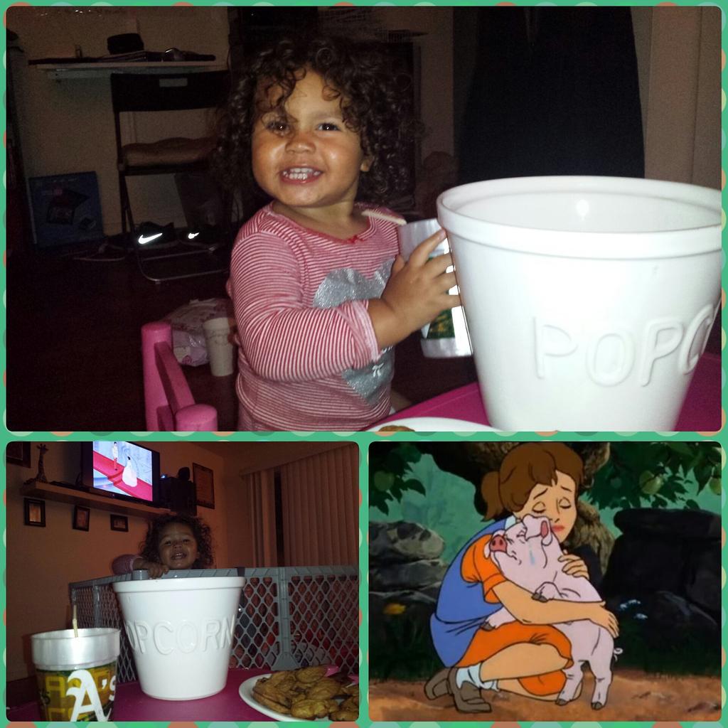 DickiePeez's tweet image. #FridayNightFlix with #JuneRicci the original #CharlottesWeb