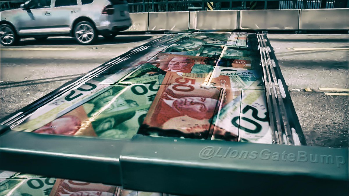 $$$$ - Lions Gate Bridge BUMP cost #NorthVancouver #WestVancouver and #Vancouver nothing but MONEY. <a href="/LionsGateBump/">LionsGateBump</a>