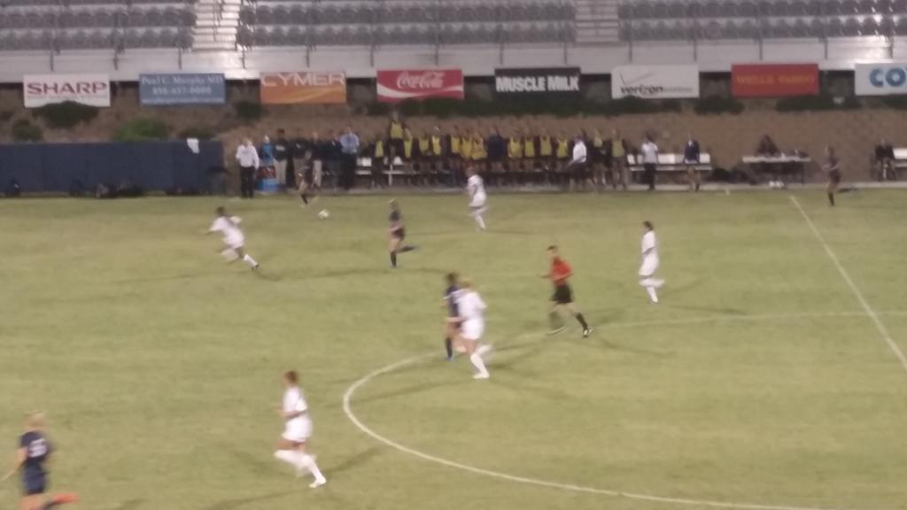 <a href="/USDCorpEd/">Jodi Waterhouse</a> enjoying our USD Torero Women's soccer team beat NC State 2-1! Tonight
