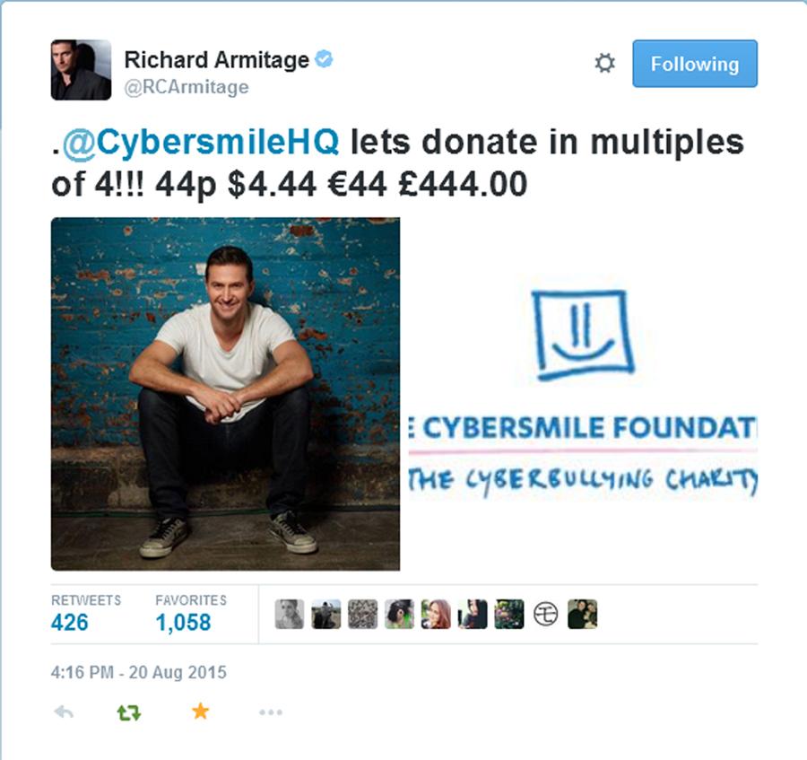 Happy 44th Birthday to donations, wishes, and dreams   