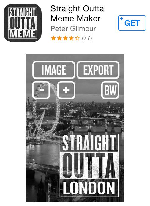 iChillApps's tweet photo. See these everywhere? Make one here!!(: 
https://t.co/fiLmLEyn7C
I don't use but y'all should try it! 
#straightoutta http://t.co/aenGwY45Hj