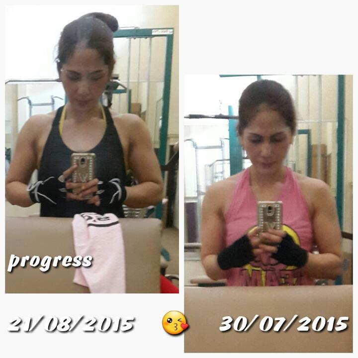 MahendraSisilia's tweet photo. Saturday workout #shoulderday #3weeksprogress #hardworkpaysoff😘👊👏 http://t.co/DvSutPFDgU