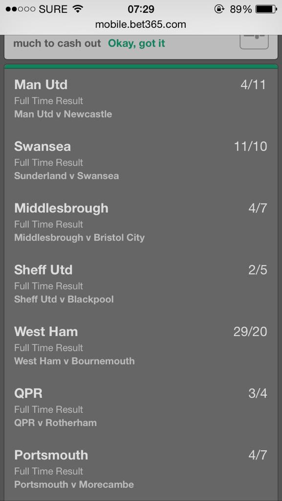 BetBenjamin's tweet photo. Long shot 8-fold! http://t.co/PY26aNcCng