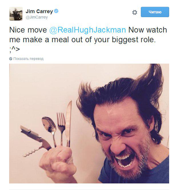 a_akmatova's tweet photo. This guy always makes me laugh 😂 
@JimCarrey http://t.co/PAmQwYBn07