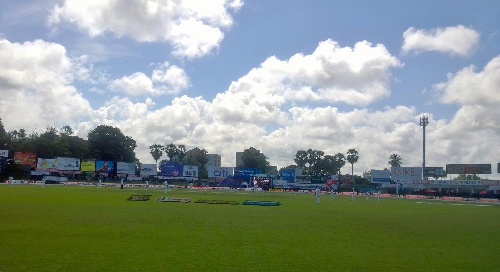 damidu_sumane's tweet image. Was there to witness the last Test match of @KumarSanga2 !! #Sanga #SLvIND #2Test #PSara