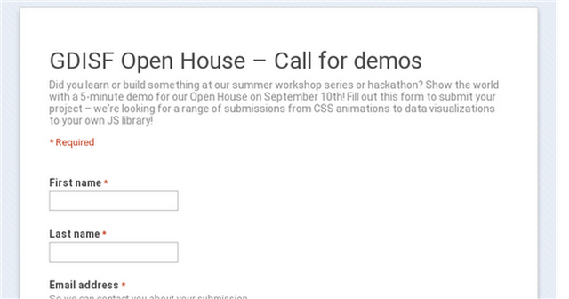 gdisf's tweet photo. Submit cool projects you made using skills from GDI classes to our open house showcase ! http://t.co/tHkyAzNqZd http://t.co/O2zqO5EmLK