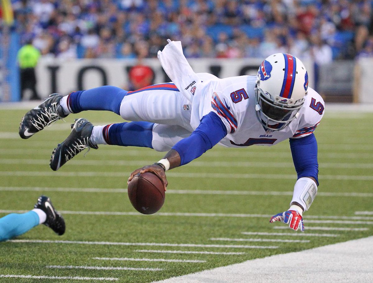 brgridiron's tweet photo. Rex Ryan announces QB Tyrod Taylor will start for the Bills in their second preseason game http://t.co/K8HqLB3rQR http://t.co/QG0syVPjnZ