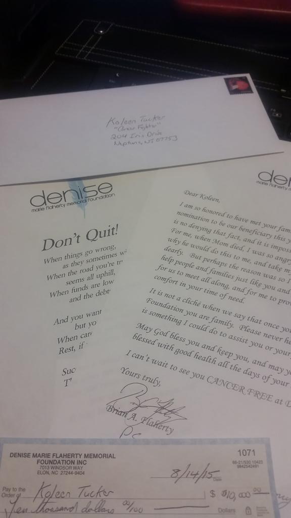 redflaherty's tweet image. Hand up, not hand out. That's what DMF Foundation is about. #TheFightContinues