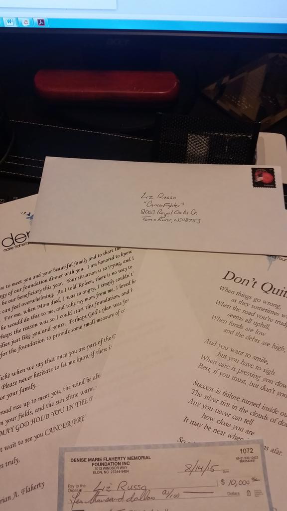 redflaherty's tweet image. Hand up, not hand out. That's what DMF Foundation is about. #TheFightContinues