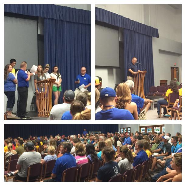 DaneenLandis's tweet photo. Freshmen Orientation. @TaborCollege Bluejays - Class of 2019. #TCReady #NewBeginnings #TaborProud http://t.co/q7rkmB92Tw