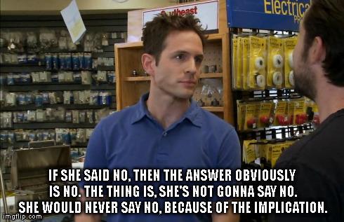 It is implied that working as a