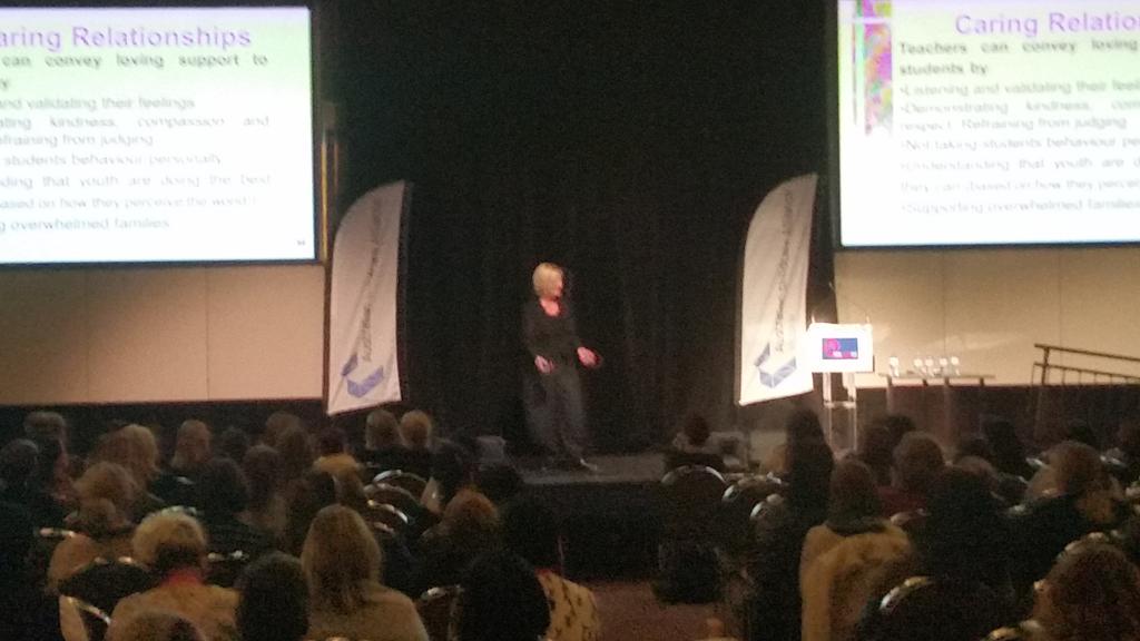 _earlylearning's tweet photo. The amazing Chris Daicos presents at #ACAVConf to a massive captivated audience! http://t.co/8zlX4ndIo9