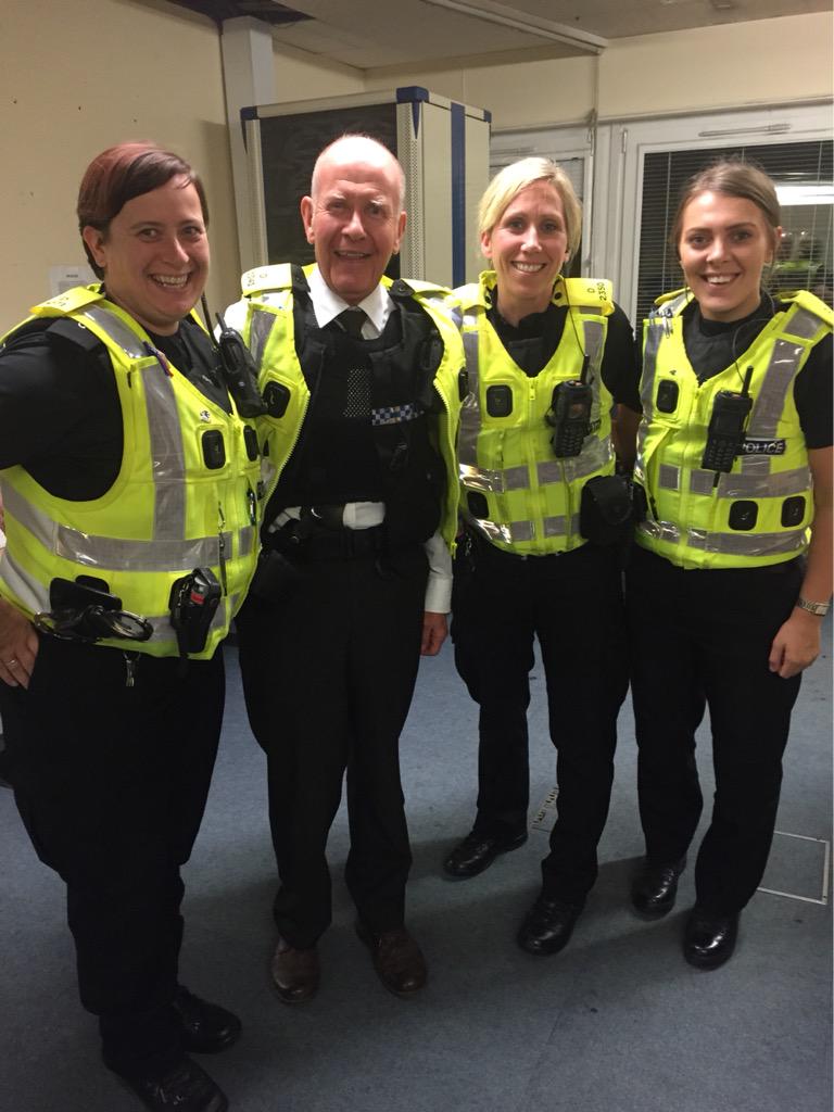 Councillor Willie Wilson joined Inspector Anton &amp; lateshift crew for some work experience tonight <a href="/policescotland/">Police Scotland</a>