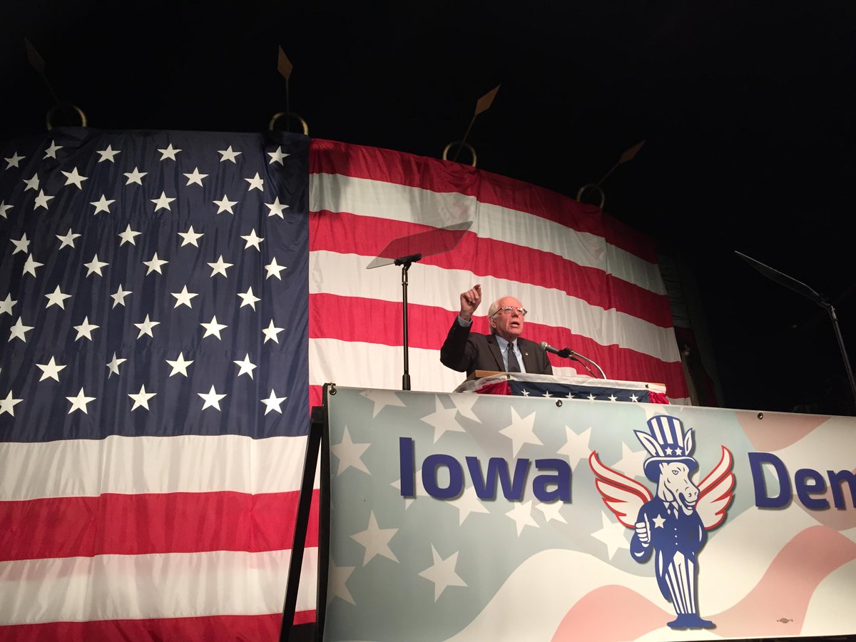BernieSanders's tweet photo. It is imperative that we stand together to create the kind of nation that we know we can become. #WingDing http://t.co/0HbRpm0CUb
