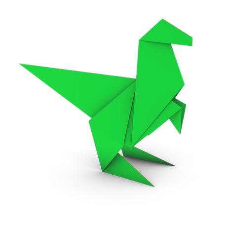 Gladicej On Twitter How To Make Origami Dinosaur Step