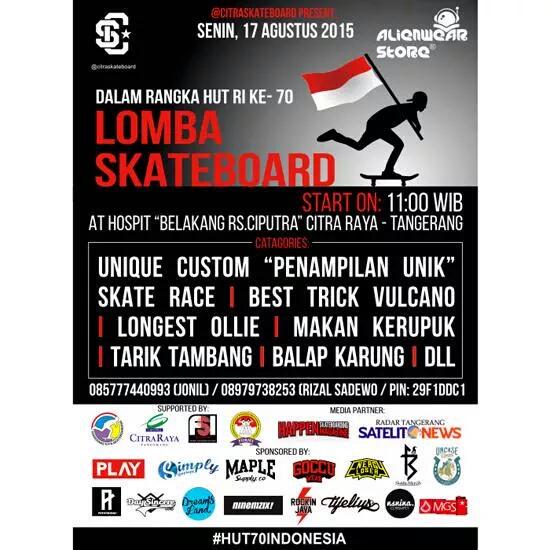 Tanggerang rapatkan barisan #skatedayindonesia