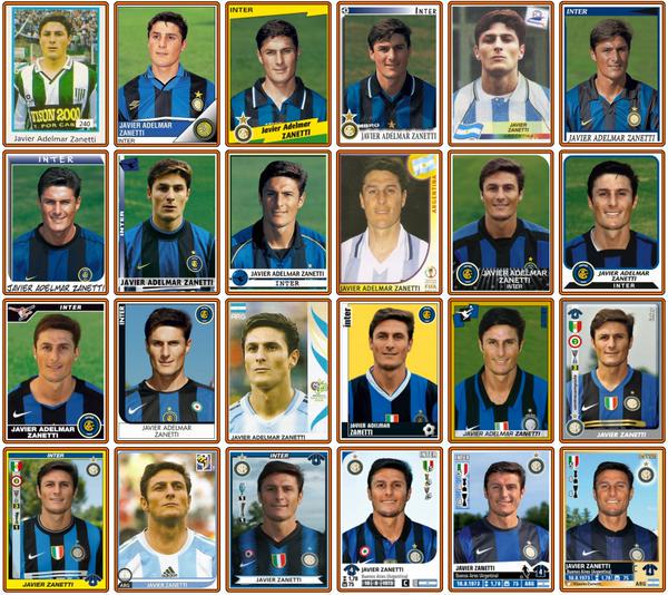 The career of Javier Zanetti. Legend.