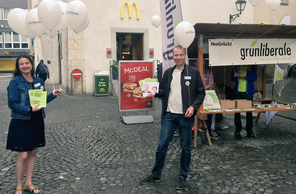 beatflach's tweet photo. #wahlch15 #wahlen15 Start Heute in #Aarau http://t.co/eG5GWM5gmh
