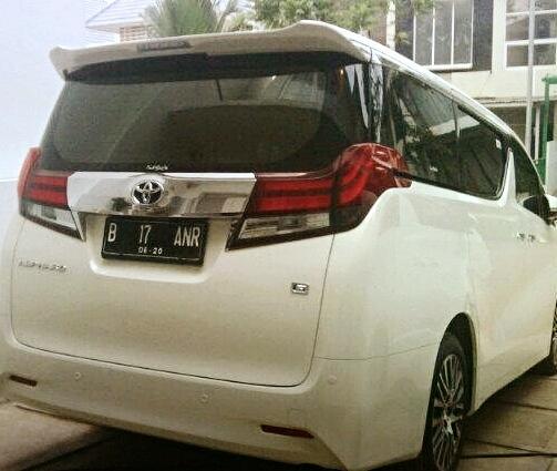 Plat nya dah dsiapin buat tgl 17feb&amp;17 agus eh debayny lahir tgl 15-08-2015' inisial ANR (Attar Nagita Raffi) nebak2😉