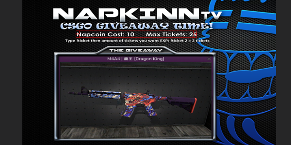 DrewGravely's tweet photo. Dragon King Giveaway RIGHT NOW

http://t.co/V7EF7P9o0Z

#CSGO First Night Stream! Come Say Hello http://t.co/VjTwMjFHls