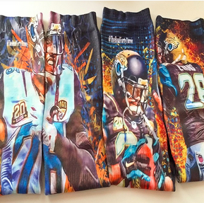 RealFortyThree's tweet photo. We customize socks! Email us: therealfortythree@gmail.com #SockGame #sneakerculture #sneakers #football #nfl #sports http://t.co/gQhqroSUlS