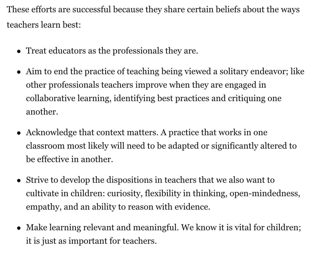 Læreres læring: profesjonell, meningsfylt, i kontekst - minner om hvordan vi arbeider på <a href="/NTNU/">NTNU</a> washingtonpost.com/blogs/answer-s…