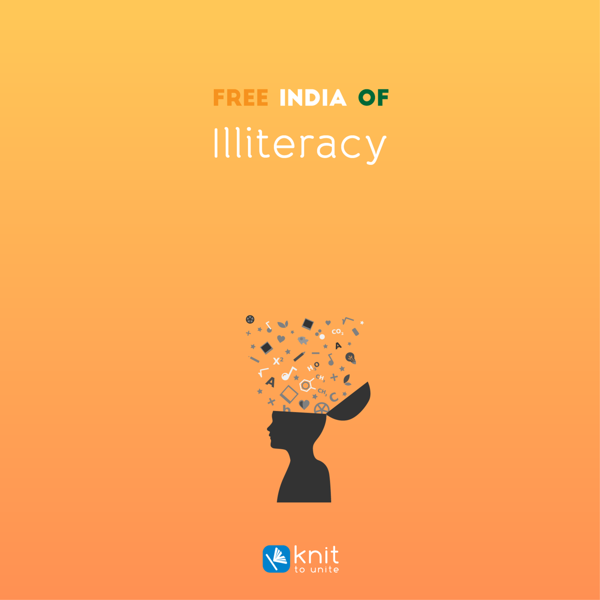 knitapp's tweet photo. Real change will come through real #education. That's #Freedomtome #JaiHind http://t.co/X19KFNz3eQ