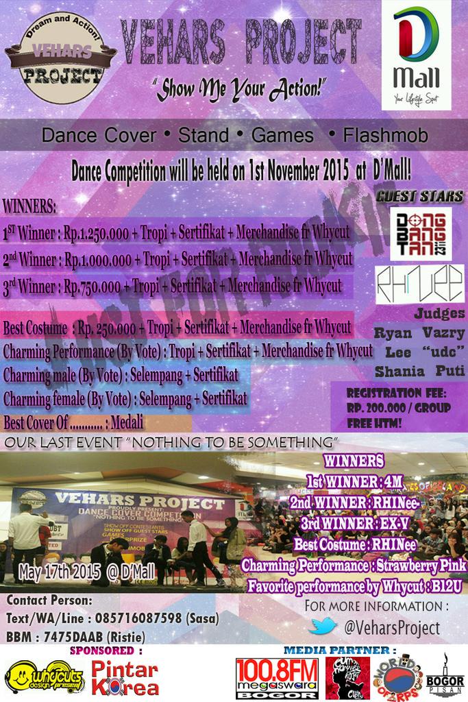 <a href="/cheonsaday_dc/">Cheonsa Day</a> <a href="/Blaq_upss/">BLAQ UP$</a> <a href="/Orchidee_dc/">Orchidée Official</a> <a href="/SDCent_Official/">SDC Entertainment</a> 2nd event vehars project. Tanggal 1 nov 2015, join yuk!😊