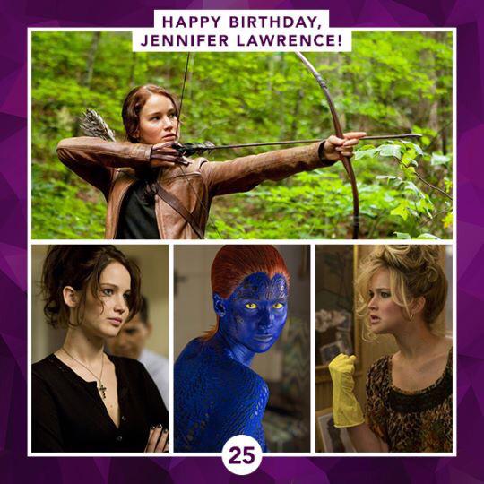 Happy Birthday \"Jennifer Lawrence\"       25                  19 . .    21 . .           